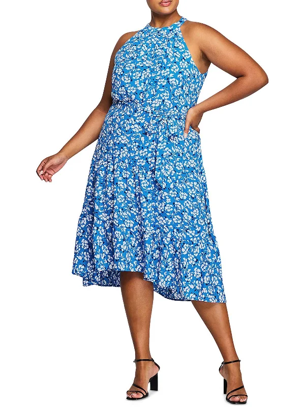 Price Drop Alert!Plus Catania Womens Halter Long Maxi Dress