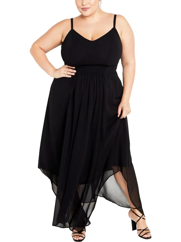 Find the Best Deals Here!Plus Womens Layered Maxi Maxi Dress