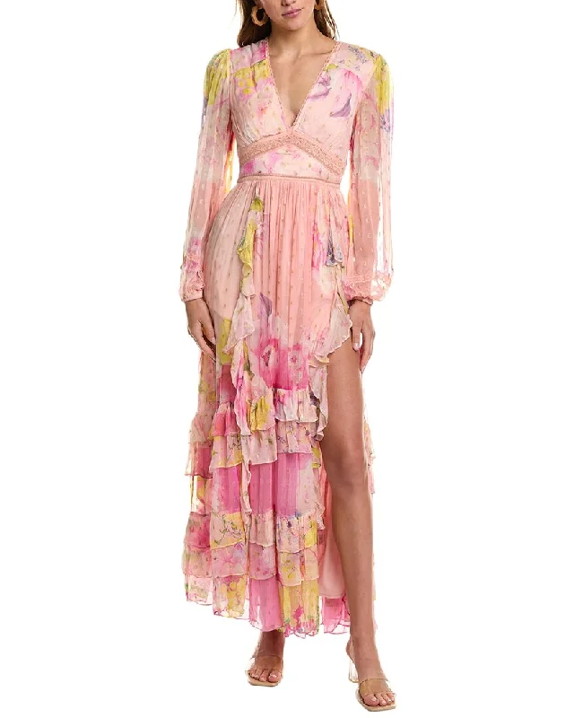 Unmissable Offers Await!Rococo Sand Ruffle Maxi Dress