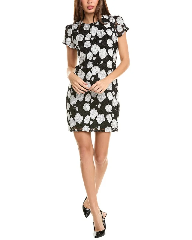 Your Favorite Items on Sale Now!Sam Edelman Black Rose Embroidery Mini Dress