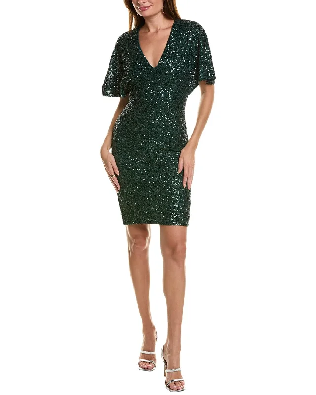 Limited Deals, Unlimited Savings!Taylor Sequin Mesh Embellished Mini Dress