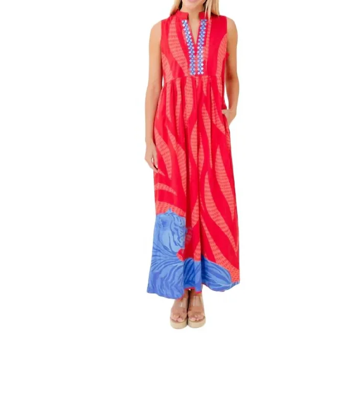 Get More, Spend Less – Shop Now!Tessa Maxi Dress In Tigress