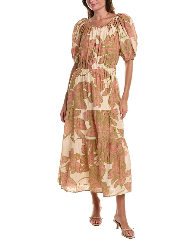 Huge Price Cuts Await!Velvet by Graham & Spencer Raya Silk-Blend Maxi Dress