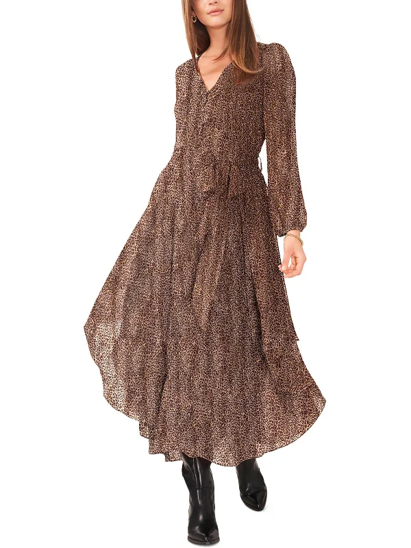 Get the Best for Less!Womens Animal Print Long Maxi Dress