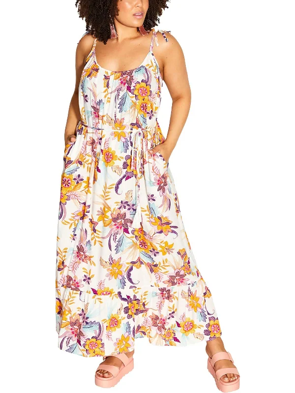 Shop Early, Save Big!Womens Crinkled Long Maxi Dress