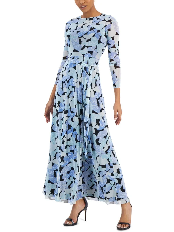 Biggest Sale of the Season!Womens Printed Polyester Maxi Dress