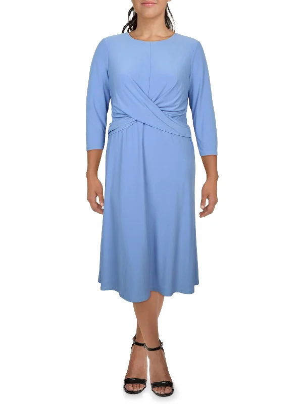 Stock Up and Save!Womens Ruched Jersey Maxi Dress