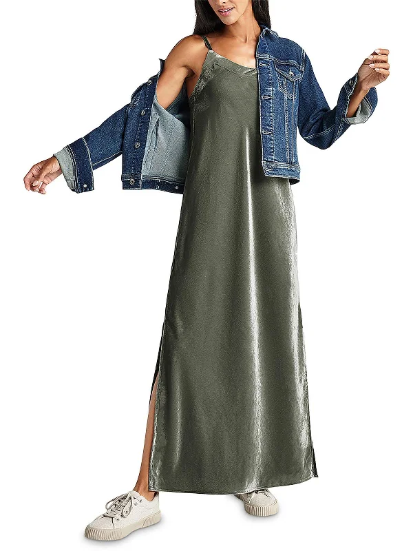 Steals and Deals Await!Womens Slit Long Maxi Dress