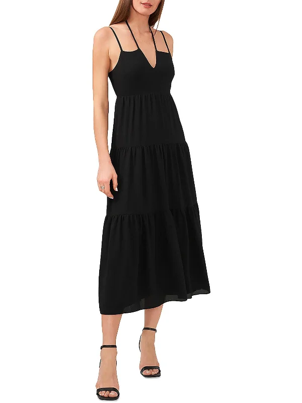 Shop Smart, Save Big!Womens Tie Front Long Maxi Dress
