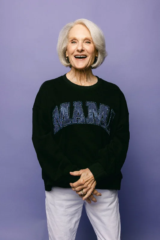 Unlock Huge Savings Now!Black 'Mama' Sweatshirt