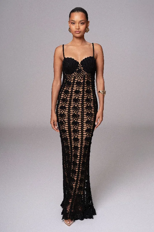 Unbeatable Prices!Black Odyssey Maxi Dress