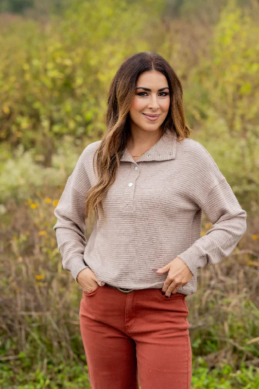 Save More When You Shop More!Bold Ribbed Pullover
