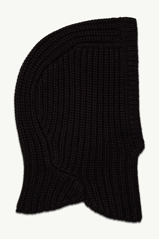 Hot Deals You Can’t Resist!Cable Knit Balaclava - Black