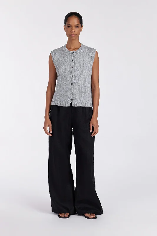 Shop More, Spend Less!FOSTER SILVER MARLE KNIT VEST