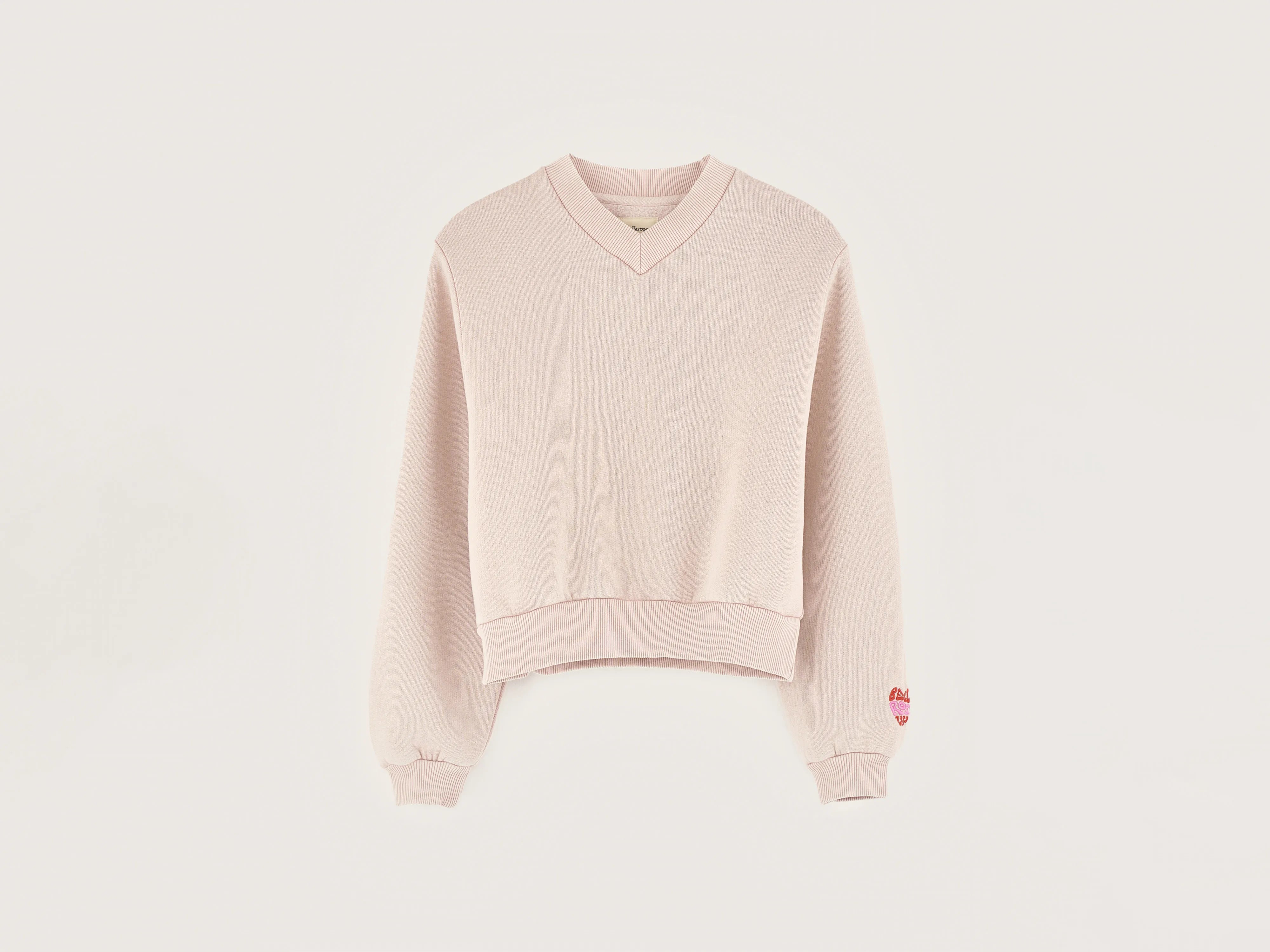Best Price of the Season!Febie v-neck sweatshirt (242 / G / MISTY)