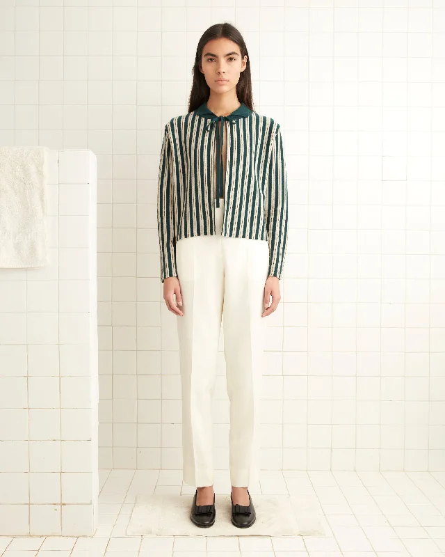 Special Discounts Inside!Hogan Stripe Cardigan - Green