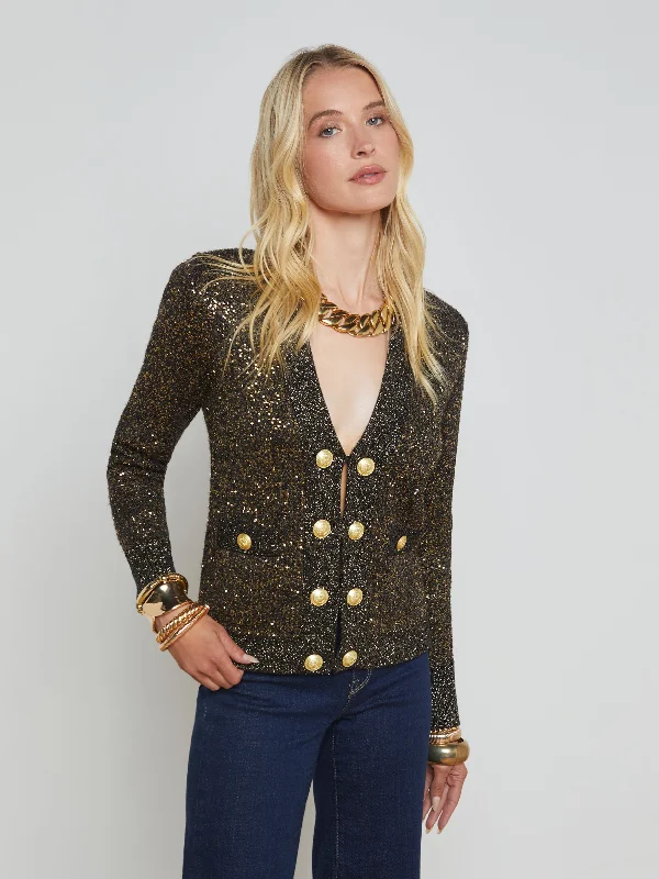 Flash Deals – Act Quickly!Jinny Sequin Cardigan