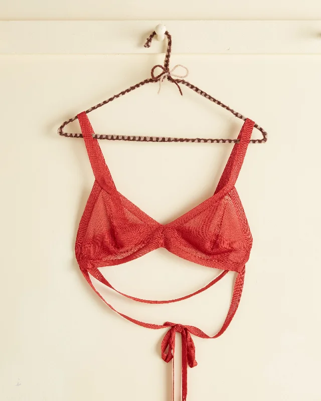 Your Wallet Will Thank You!Knit Bra - Brick