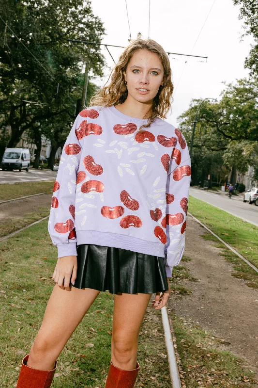Your Dream Deal is Here!Lavender Red Beans & Rice Sweatshirt