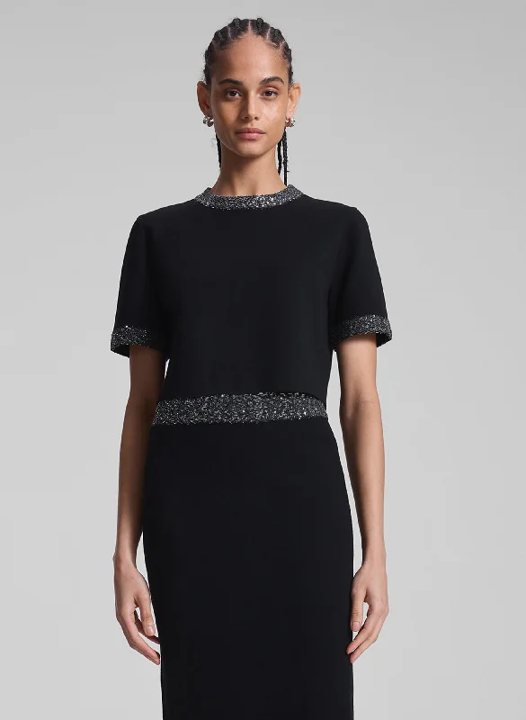 Shop Before It’s Gone!Maeve Sequin Embellished Top