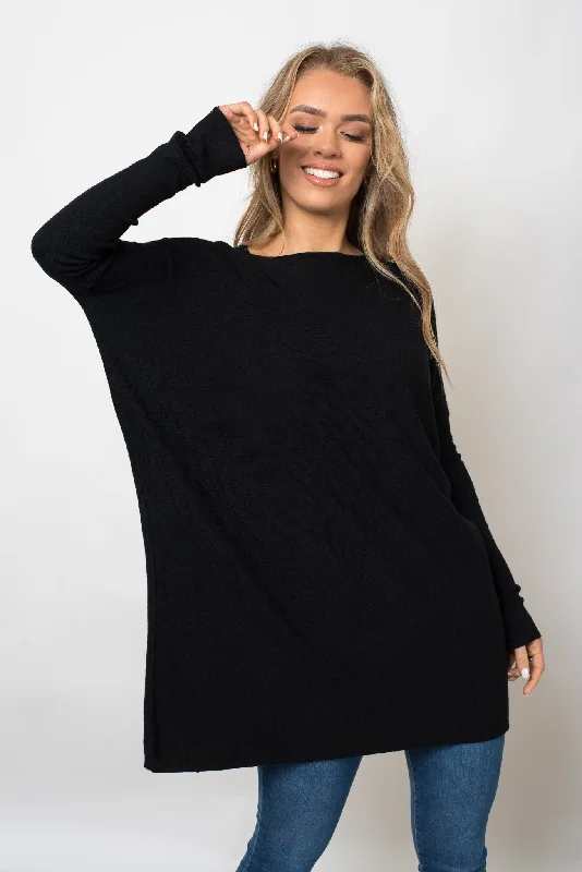 Your Exclusive Offer Awaits!MOSES KNIT - BLACK