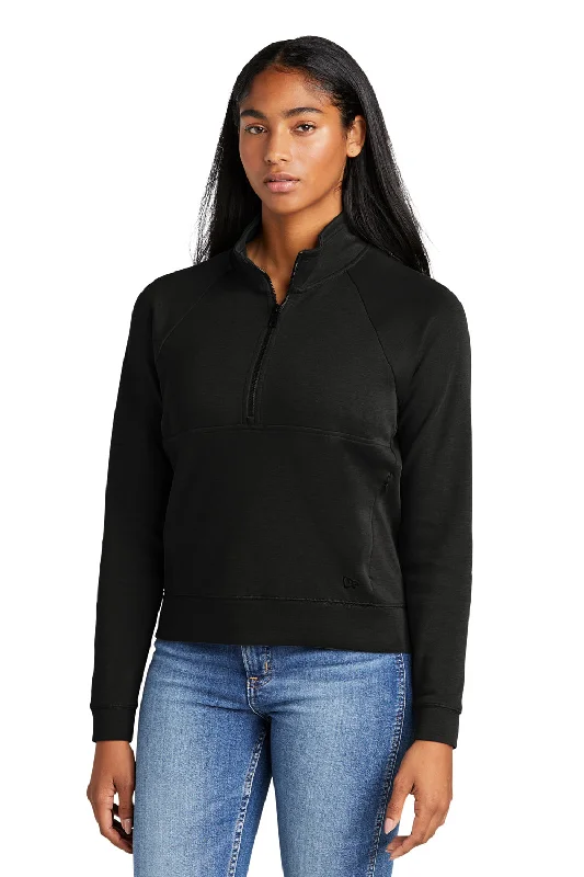 Lowest Prices Guaranteed!New Era Womens STS 1/4 Zip Sweatshirt - Black