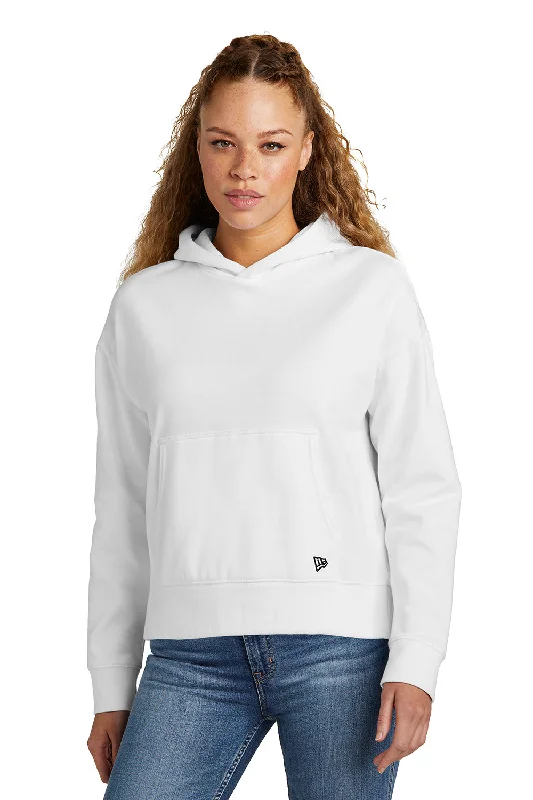 Shop the Hottest Deals!New Era Womens Comeback Fleece Hooded Sweatshirt Hoodie - White