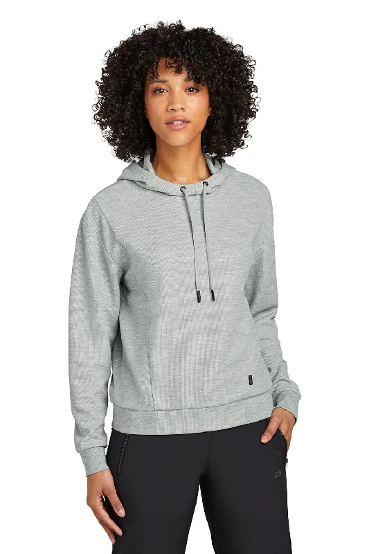 Buy One, Get One Free!Ogio Womens Revive Hooded Sweatshirt Hoodie - Heather Light Grey