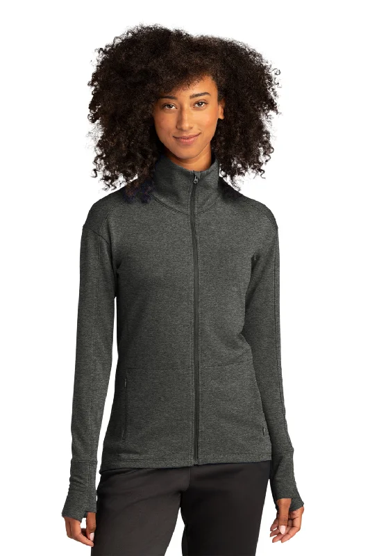 Price Drops You’ll Love!Sport-Tek Womens Flex Fleece Moisture Wicking Full Zip Sweatshirt - Heather Dark Grey