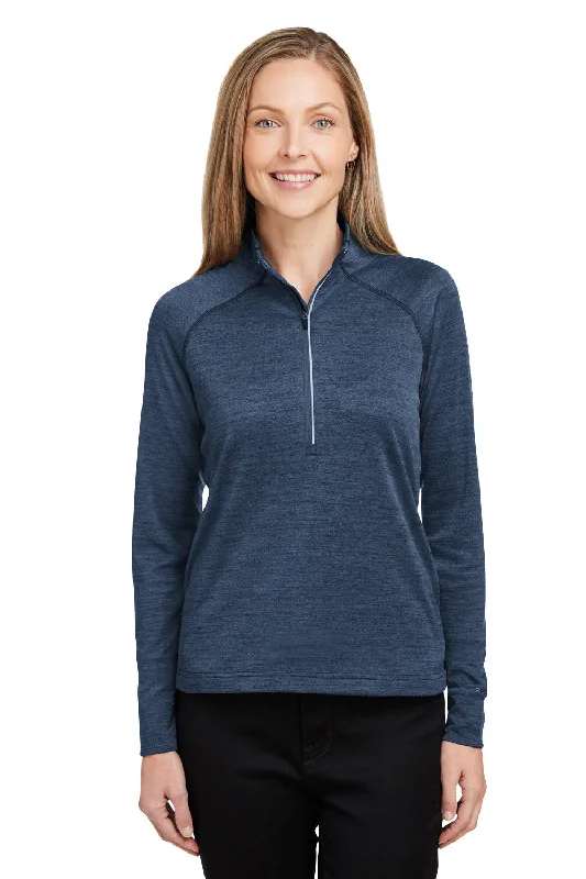 Best Price of the Season!Spyder Womens Mission 1/4 Zip Sweatshirt - Frontier Blue