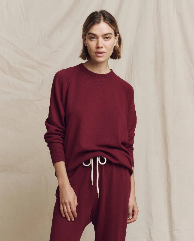 Hottest Discounts of the Year!The College Sweatshirt. Solid -- Plum