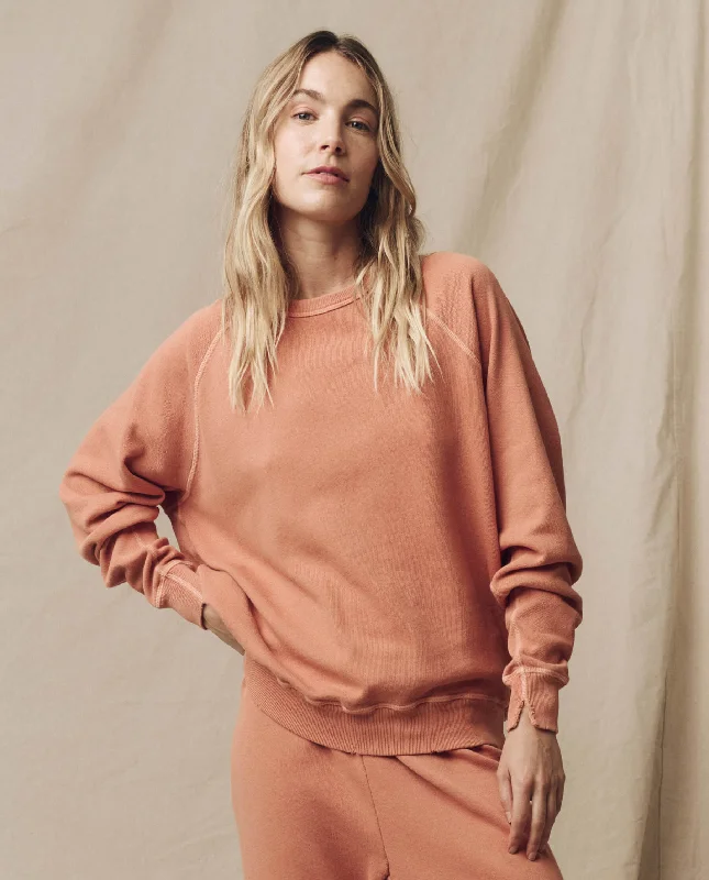 Flash Sale – Act Fast!The College Sweatshirt. Solid -- Sun Dried Orange
