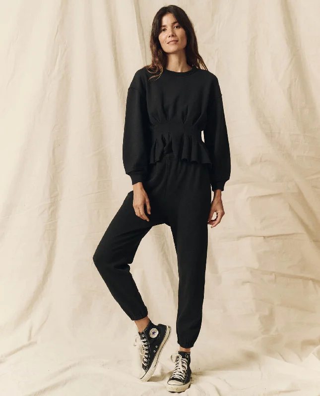 Shop the Hottest Deals!The Corset Sweatshirt. -- Almost Black