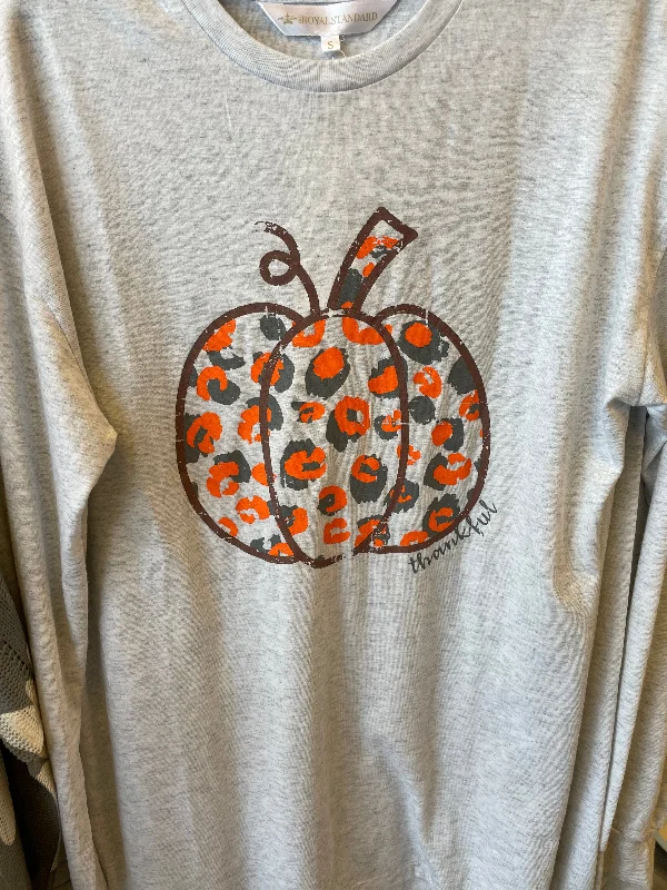 Limited Stock Available!The Royal Standard Long Sleeve Pumpkin Tee