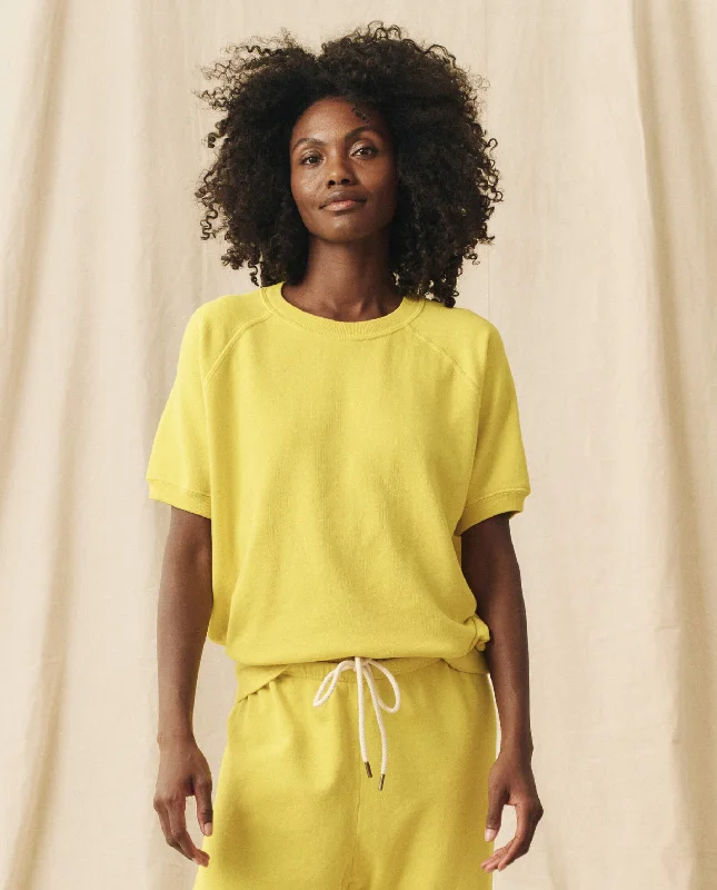 Exclusive Offers You’ll Love!The Short Sleeve Sweatshirt. Solid -- Sunbeam