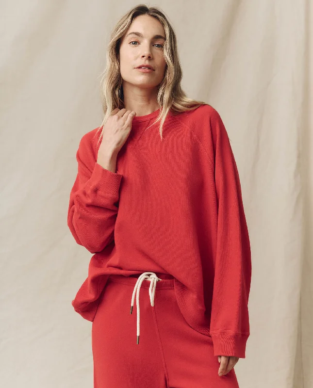 Steals and Deals Await!The Slouch Sweatshirt. Solid -- Campfire