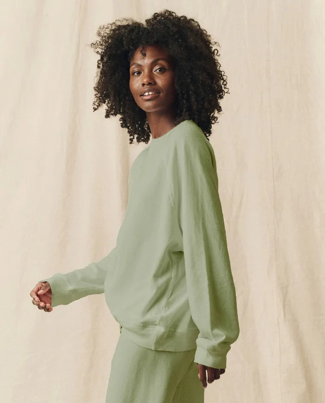 The Best Deals Won’t Wait!The Slouch Sweatshirt. Solid -- Pistachio