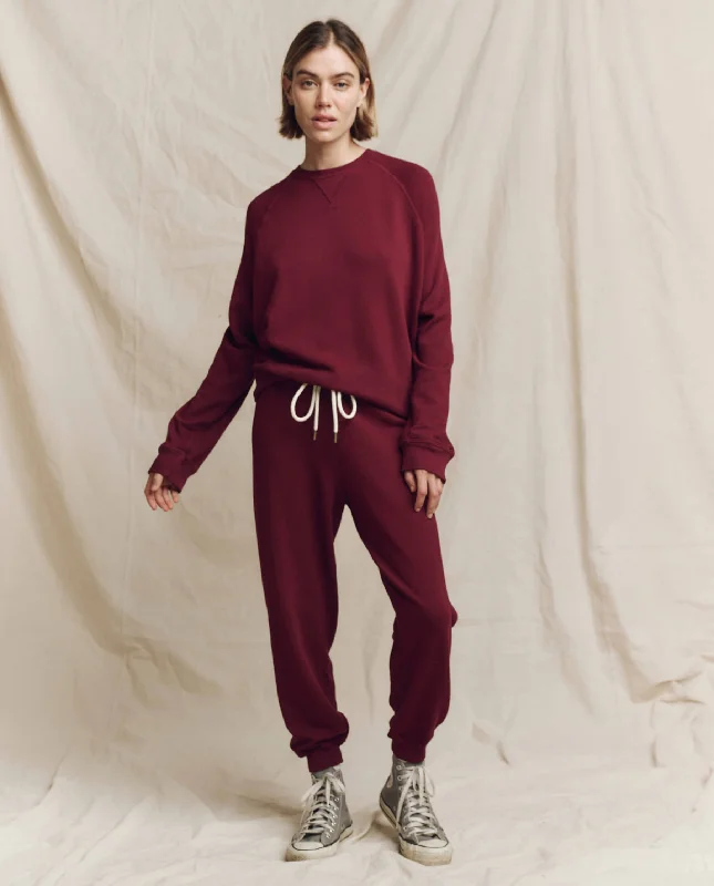 Get the Best for Less!The Slouch Sweatshirt. Solid -- Plum