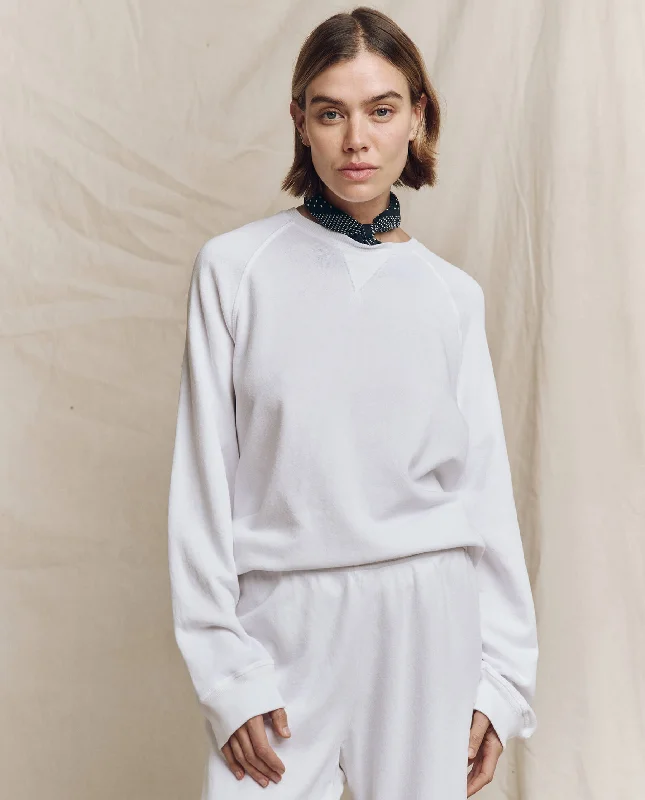 Incredible Savings Inside!The Slouch Sweatshirt. Solid -- True White