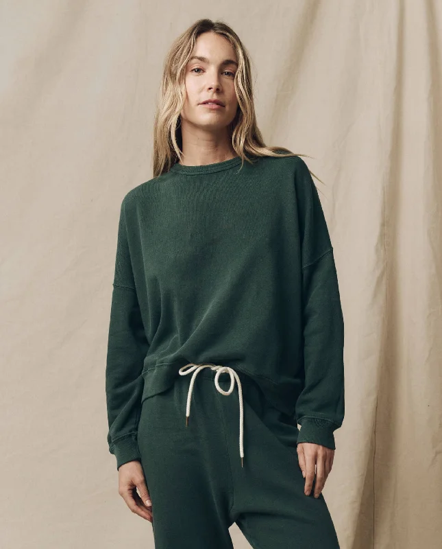 Special Discounts Inside!The Teammate Sweatshirt. Solid -- Deep Sea Green