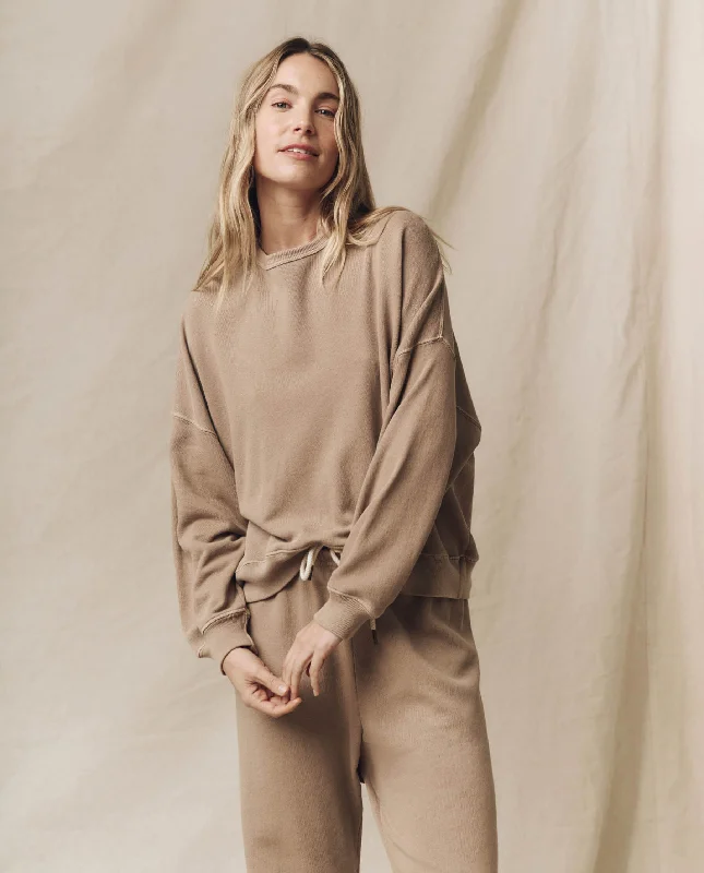 Hurry, Sale Ends Soon!The Teammate Sweatshirt. Solid -- Khaki