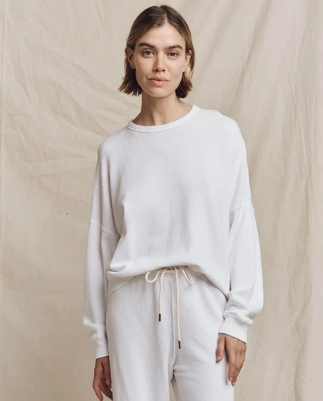 Limited Time Offer!The Teammate Sweatshirt. Solid -- True White