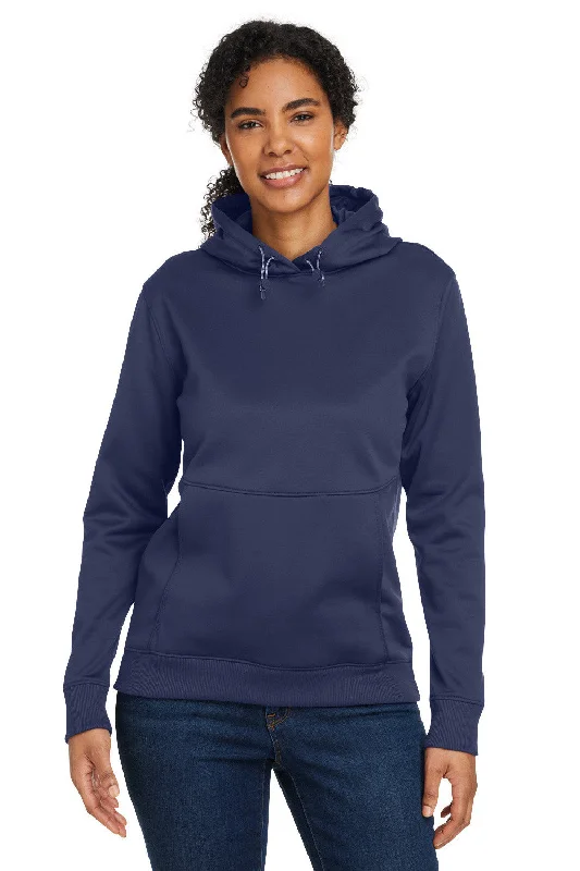 Shop the Hottest Deals!Under Armour Womens Storm Armourfleece Water Resistant Hooded Sweatshirt Hoodie - Midnight Navy Blue
