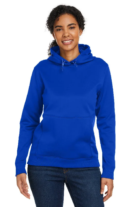 Everything Must Go!Under Armour Womens Storm Armourfleece Water Resistant Hooded Sweatshirt Hoodie - Royal Blue