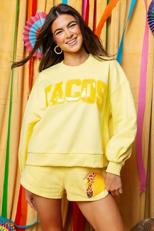 Find the Best Deals Here!Yellow Taco Sweatshirt