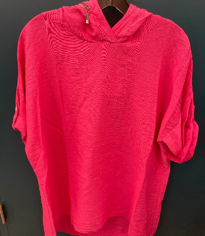 Buy One, Get One Free!Yolly Zipper Hood With Button Tie up Sleeves