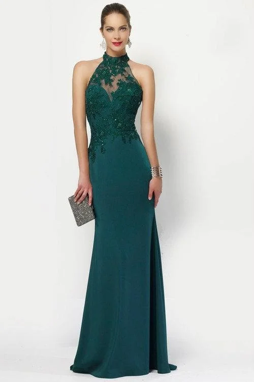 Enjoy Huge Discounts Now!Alyce Paris - 27160 Lace Halter Gown