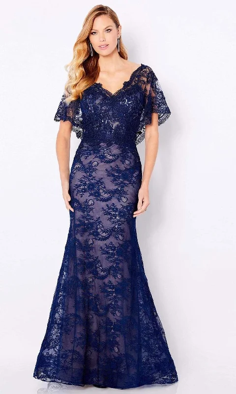Exclusive Deals Just for You!Cameron Blake - 221687 V-Neck Sheath Evening Dress