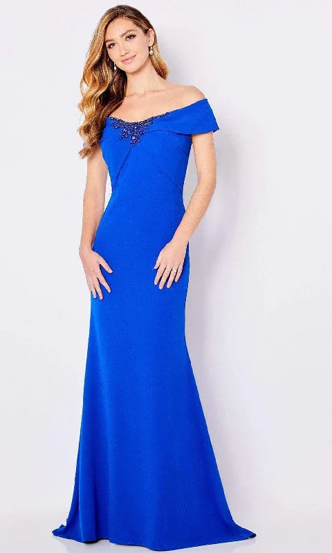 Huge Savings – Act Now!Cameron Blake - 221691 Off-Shoulder Mother of the Bride Dress