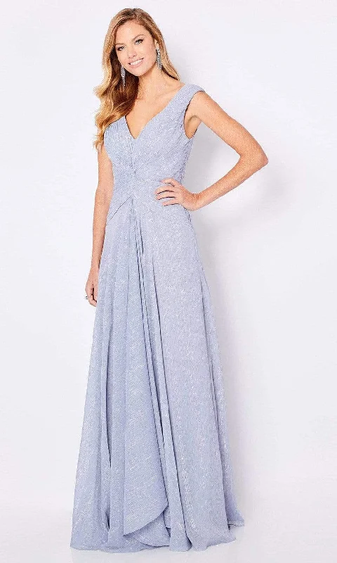 Huge Price Cuts Await!Cameron Blake - 221694 V Neck A-Line Evening Dress